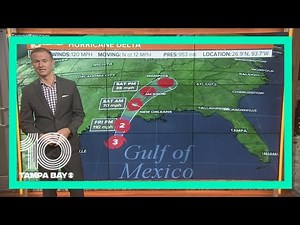 Tracking Hurricane Delta: Delta still a major hurricane