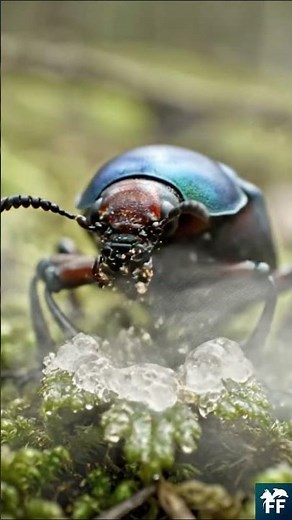 Bombardier beetle: the boiling chemical spray 🔥🐞