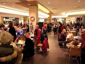 Vancouver Bach Choir Flash Mob at Pacific Centre Dec 4, 2010