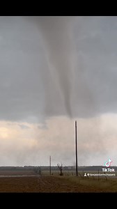 Another view of the Hawley #Texas #tornado earlier from veteran chaser Storm Chaser Adam Lucio | Texas Storm Chasers