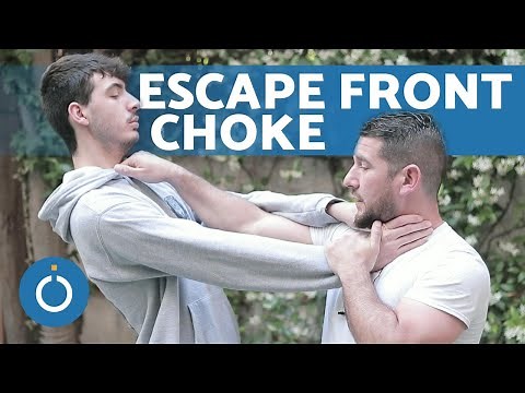 How to ESCAPE From a FRONT STRANGLEHOLD 🤜😣 (Effective Technique)