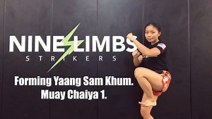28 reactions | Parallel lines, forming Yaang Sam Khum in Muay Boran...