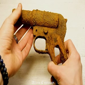9.7K views · 335 reactions | Incredible Extremely Rusty WW2 Flare Gun Restoration | Allen-Conway | Facebook