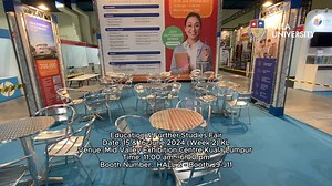 We have the tallest backdrop in Hall 2. You won’t miss it if you...