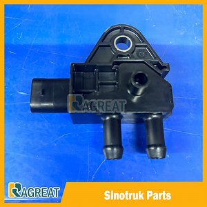 [Hot Item] Exhaust Pressure Difference Sensor Wg1034121136, Monitors Diesel Particulate Filter Statussinotruk Pressure Sensor Compatible with Sinotruk HOWO
