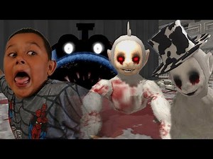 TELETUBBIES.EXE ALL ENDINGS | Slendytubbies 3 Gameplay CHAPTER 3
