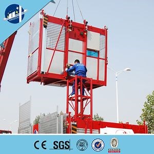 [Hot Item] Sc200/200 2 Ton Construction Passenger Elevator Construction Lift