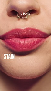 Juicy lips turning vibrant stain overtime Find your fave shade of our new vitamin-infused, long wear lip gloss stain NYX Lip I.V. Available NOW | NYX Professional Makeup | Facebook
