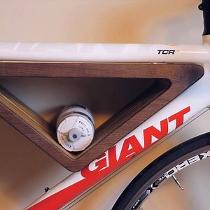 6.2K views · 56 reactions | A few people correctly guessed bike rack, this week’s project video (https://craftedworkshop.com/blog/diy-floating-wall-mounted-bike-rack-how-to-build-woodworking)! This one came out super cool, although there was SO. MUCH. SANDING. Enjoy the video and share it with your #cycling friends. #woodworking Thanks to Rockler Woodworking and Hardware for sponsoring the build. | Crafted Workshop | Facebook