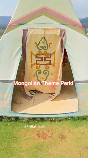 Exploring the vibrant Mongolian Theme Park! 🇲🇳✨ Adventure and culture all in one place. #Mongolia #ThemePark #TravelMemories | Cherry Boelter
