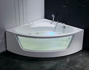 [Hot Item] Corner Massage Bathtub Sanitaryware SPA Tub Factory OEM Made in China