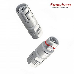 [Hot Item] Exceedconn 3 Stecker IP68 wasserdicht männlich klein praktisch Verlängerungskabelanschluss