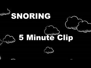 5 Minutes of snoring Audio