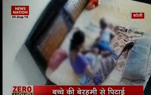 Zero Hour: CCTV catches mother beating her 2-year-old mercilessly