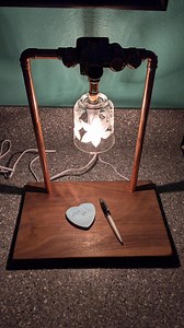 Steampunk Teacup Lamp – Upcycled Brass, Copper & Walnut Industrial Light - Etsy Canada