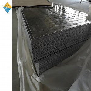 [Hot Item] Factory Price A1050 H24 Checkered Aluminum Plate Embossed Big Five Bar Aluminum/Aluminium Sheet Plate