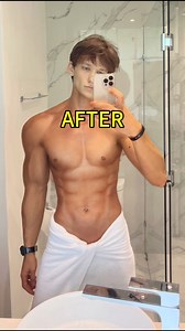 See me transform with a normal bathroom selfie. #manlyapp #bodyeditor #physiquegoals #muscularmen #bodytransformationchallenge | Manly - Photo Editor for Men