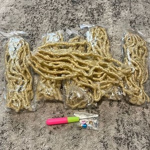 Blonde Loc Hair Extensions NWT