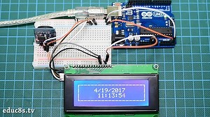 Hiển thị thời gian thực lên LCD 20x4 I2C dùng Arduino - Mạch Điện Lý Thú