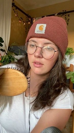 Whispering Willlow ASMR | Hairbrushing ASMR! Let me get the tingles out :) tangles for tingles 💛 #asmr #hairbrushing #stressrelief #sleep #antianxiety... | Instagram