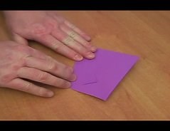 Origami: Leichte Faltanleitungen - so gelingen die Grundfaltformen
