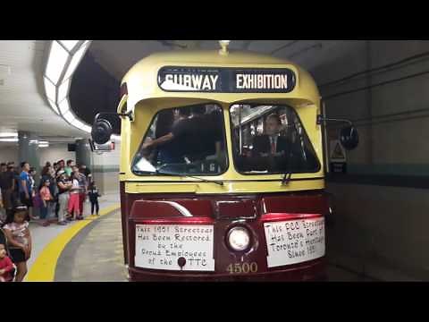 TTC 1951 PCC Streetcar 4500 | Union Station