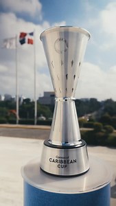The Caribbean Cup trophy is here, and is up for grabs tomorrow! 🏆 Will it stay in Santiago 🇩🇴 with Cibao FC or travel to Kingston 🇯🇲 with Cavalier FC? | Concacaf Champions Cup