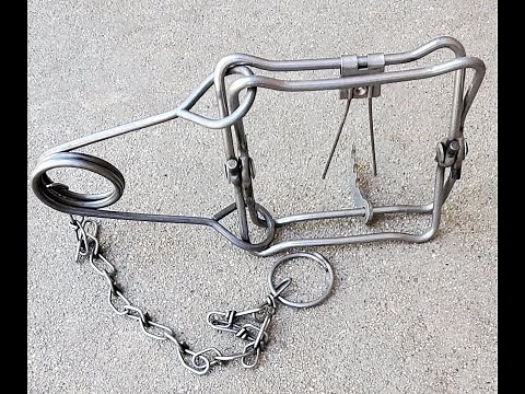 How To Set A #110 Conibear Trap... With The Rope Trick