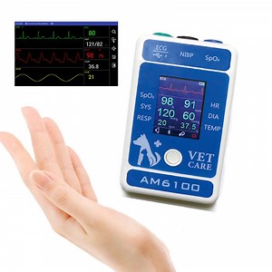 [Hot Item] Berry Am6100 Multiparameter Etco2 Veterinary Patient Monitor Animal Hospital Medical Vital Signs Cardiac Multi Parameter Patient Blood Pressure Monitor