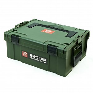 [Hot Item] Hot Sale Portable Plastic Hard Stackable Tool Box with Handle