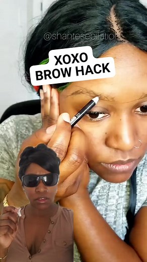 TIC-TAC-TOE BROW HACK!!! Visit Shantes Epilation for more DIY brow tricks & hacks. Thanks 😀 #eyebrows #eyebrowsonfleek #eyebrowhacks #brows #eyebrowtricks #shantesepilation | Shantes Epilation