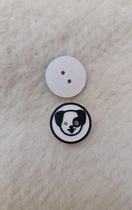 Lote de botón redondo cabeza de perro impreso en 3D 20mm - Accesorio de costura único y personalizado - Etsy España