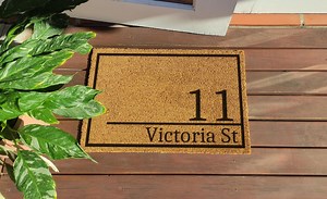 Engraved Coir Indoor Doormat: Custom Wedding or Housewarming Gift - Etsy Australia