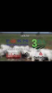 Está chegando mais uma edição do Leilão Parm 3 Barras. É dia 30 de maio, sexta-feira, a partir do meio-dia, direto do recinto da Leilosul, em Bataguassu, com transmissão do Canal do Boi. Uma nova chance de você investir em touros, novilhas superprecoces e doadoras e embriões de dois criatórios referência no Ceip Delta Gen. Quem dá o recado é Daniel de Paula. Veja. | Canal Do Boi