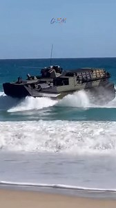 Amphibious Tank Shows Its Power — Dominating the Sea with Relentless Force! #viralvideo #navy #AmphibiousTank #MilitaryPower #SeaOperations | The Military Power Hub