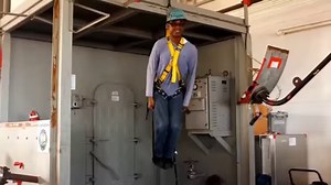 Suspension trauma (also known as “harness‐induced pathology” or “orthostatic shock while suspended”) is the natural physiological response to the human body being held motionless in a vertical position for a period of time, resulting in presyncopal symptoms or loss of consciousness. | Safety officers