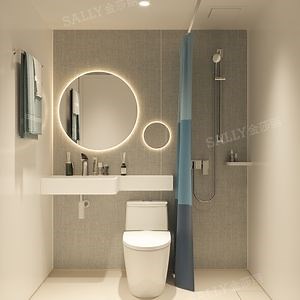 [Hot Item] Prefab Bathroom Pod Quick Installation All-in-One SMC Grc Modular Construction