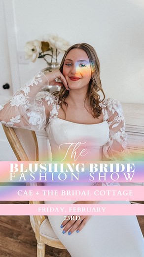 Curated. Unique. VIP Access. THIS.  ✨The Blushing Bride Fashion...