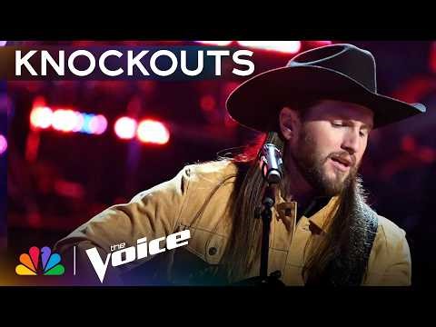 Navy Veteran Unleashes Pure Country POWER | The Voice Knockouts | NBC
