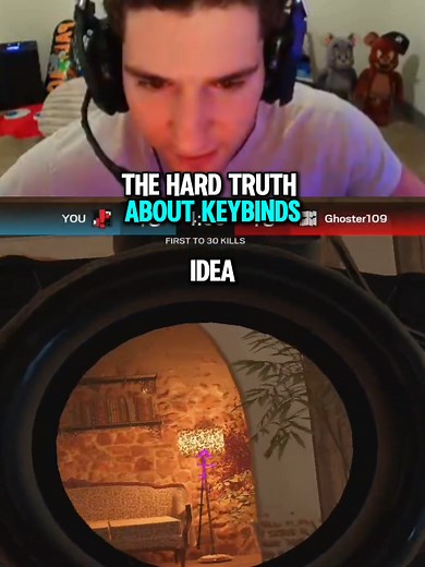 The Hard Truth About Keybinds #ricci #siege #r6 | jume r6