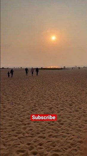 Goa, Panjim, Miramar beach famous beach in Panjim 🌊🐳subscribe￼🐋🐋