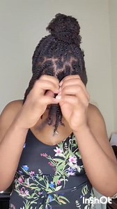 A very easy and cute hairstyle 😍 | Natural & Beautiful