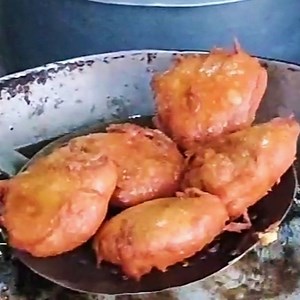 2.9K views · 150 reactions | Indian Street Food - Aloo Chop ( Potato Cutlet ) Food Ninja | Food Ninja Family | Facebook