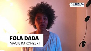 1.1K views · 32 reactions | "Bei einem Konzert geschieht etwas Magisches." Die Sängerin Fola Dada findet, gerade jetzt sind Kunst und Kultur besonders wichtig, denn hier vergessen die Menschen ihre Alltagssorgen. #Zusammenhalten | SWR Kultur | Facebook