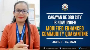 15K views · 274 reactions | LOOK: CSWD-PWD Focal person Cheryl Gacita interprets MECQ guidelines for deaf Kagay-anons. The National IATF through President Rodrigo Duterte declared CDO under MECQ last June 1 and is expected to end on June 15 following the increase of COVID-19 cases in the city. (Nica Borja/CIO) | Oscar S. Moreno | Facebook