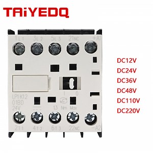 [Hot Item] Lp1K1201 Mini DC Magnetic Contactor Relay Contactor with Silver Contact Coil