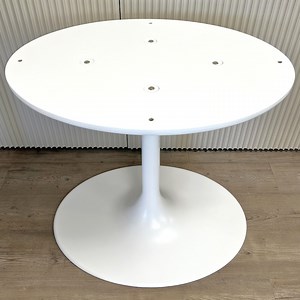 H28 Oval White Tulip Shaped Dining Table Base - Etsy