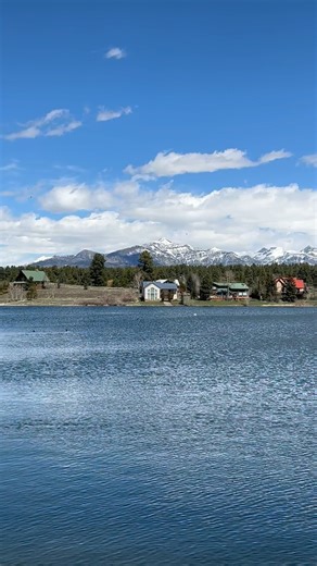 A refreshing springtime view in Pagosa 🏔️💦🌤️ #justbehere #visitpagosa #picturepagosa | Visit Pagosa Springs