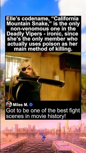 Elle Driver vs the Bride Fight Scene | Kill Bill Vol. 2