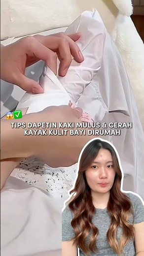 Tips to get smooth and bright legs like baby skin at home😱